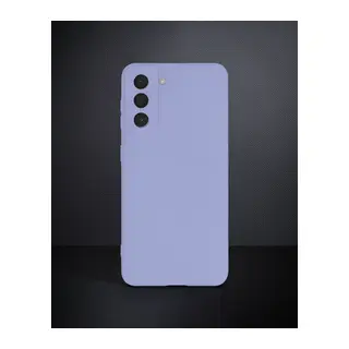 Samsung Galaxy S21 Kılıf Nano İçi Kadife Silikon - Lila