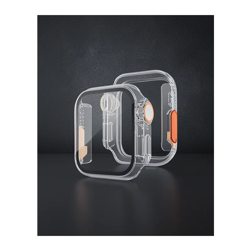 Apple Watch 40mm Watch 49mm Kasa Dönüştürücü Ve Ekran Koruyucu - Şeffaf