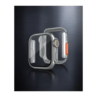 Apple Watch 44mm Watch 49mm Kasa Dönüştürücü Ve Ekran Koruyucu - Yıldız Işığı