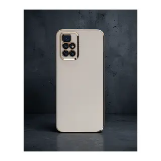 Xiaomi Redmi 10 2022 Kılıf Volet Silikon - Beyaz