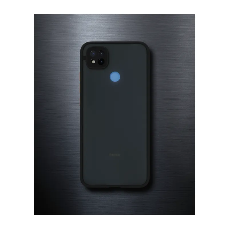 Xiaomi Redmi 9c Kılıf Montreal Silikon Kapak - Siyah
