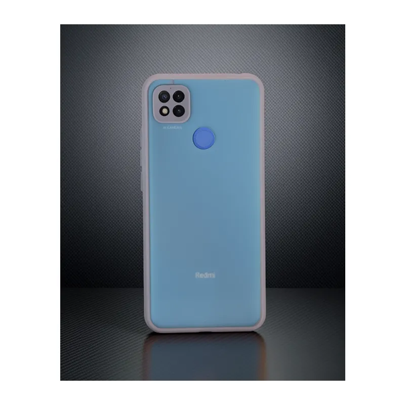 Xiaomi Redmi 9c Kılıf Montreal Silikon Kapak - Gri