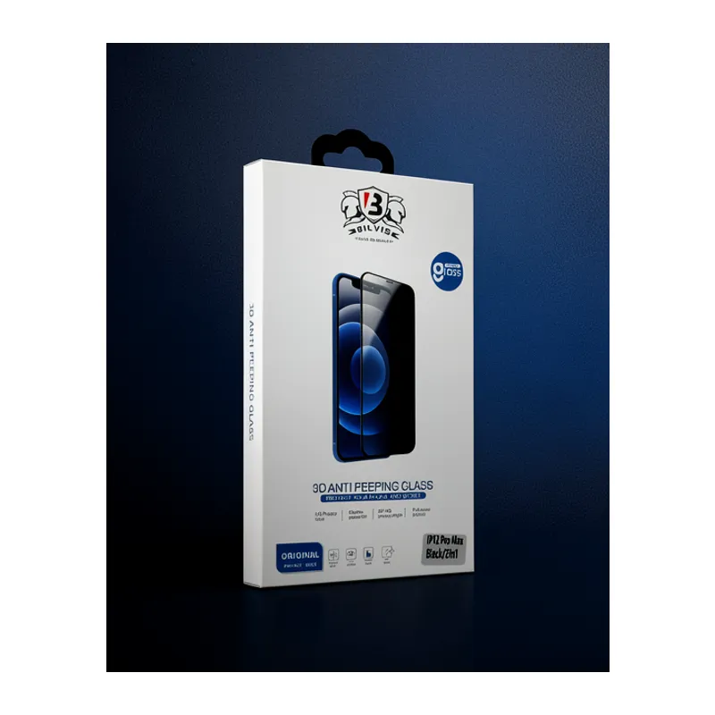 Apple İphone 12 Pro Max Bilvis Hayalet Cam Ekran Koruyucu