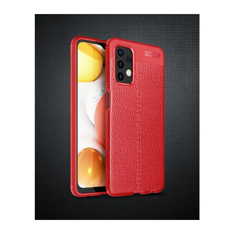 Samsung Galaxy A32 Kılıf Auto Focus Kapak - Kırmızı