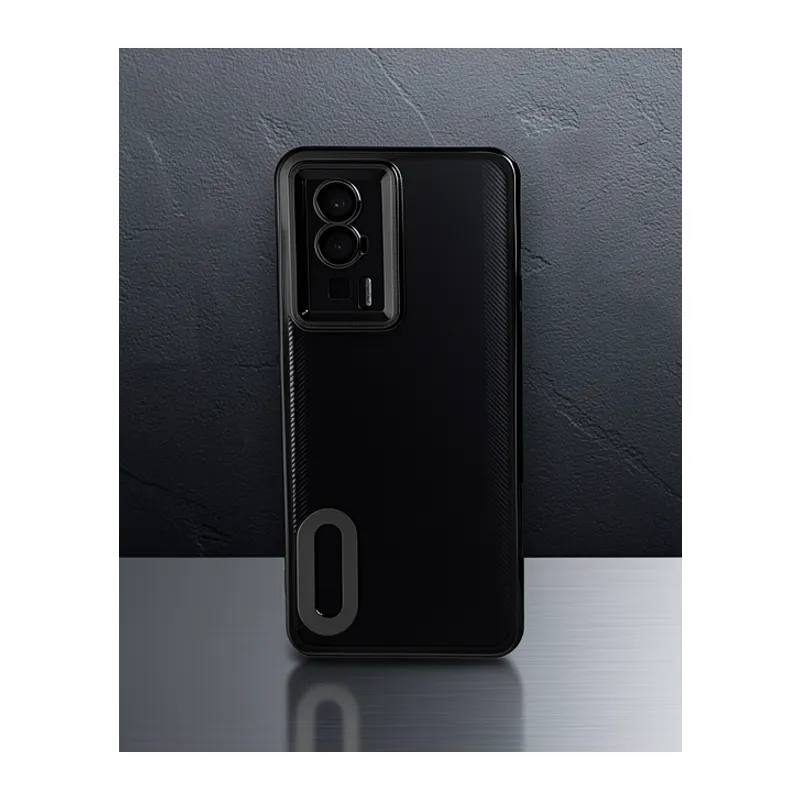 Xiaomi Poco F5 Pro Kılıf Slot Silikon - Siyah
