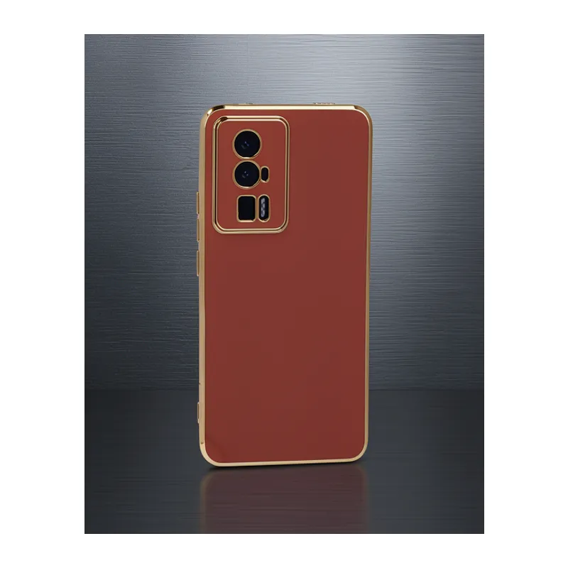 Xiaomi Poco F5 Pro Kılıf Volet Silikon - Kırmızı