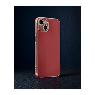 Apple İphone 14 Kılıf Volet Silikon - Kırmızı