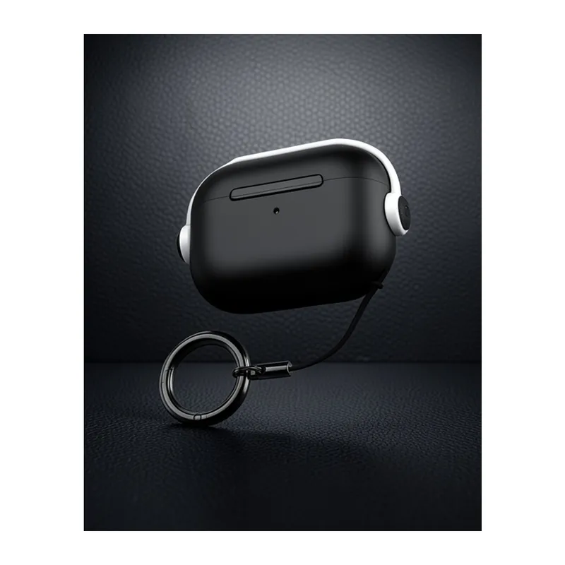 AirPods 3 (3. Nesil) - Cool Kılıf - Siyah-Beyaz