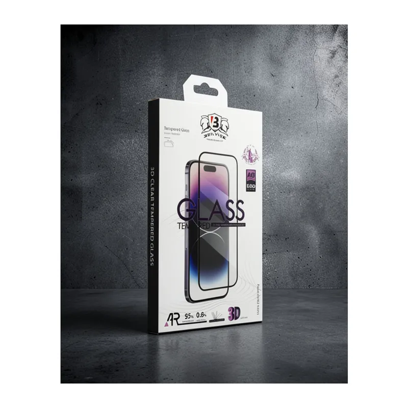 Apple iPhone 14 Bilvis 3D Cam Ekran Koruyucu - Siyah