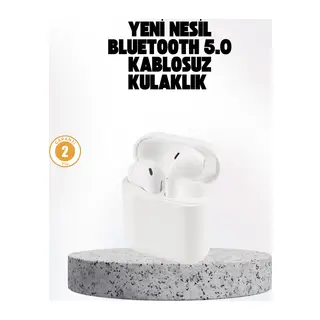 Hızlı Şarj Destekli 2. Nesil Bluetooth 5.0 Ergonomik Kulaklık