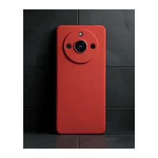 Realme 11 Pro Kılıf Nano İçi Kadife Silikon - Kırmızı