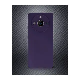 Realme 11 Pro Kılıf Nano İçi Kadife Silikon - Mor