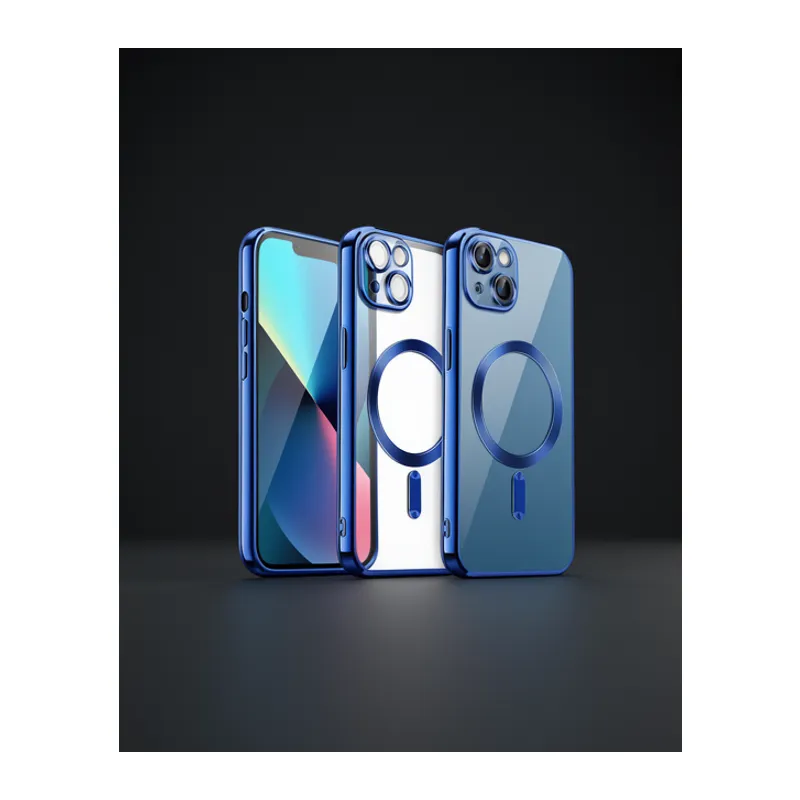 Apple İphone 15 Kılıf Kross Magneticsafe Kapak - Lacivert