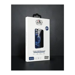 iPhone 14 - Bilvis Hayalet Cam Ekran Koruyucu - Siyah