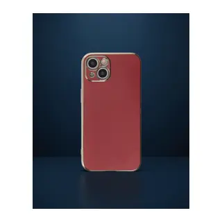 Apple İphone 15 Kılıf Volet Silikon - Kırmızı