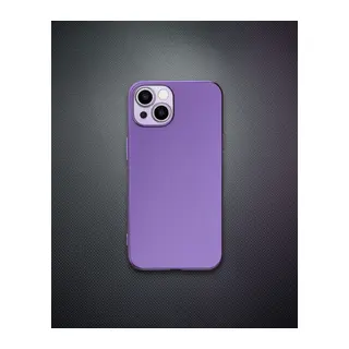Apple İphone 15 Kılıf Volet Silikon - Mor