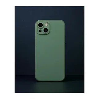 iPhone 15 Kılıf Volet Silikon - Açık Yeşil