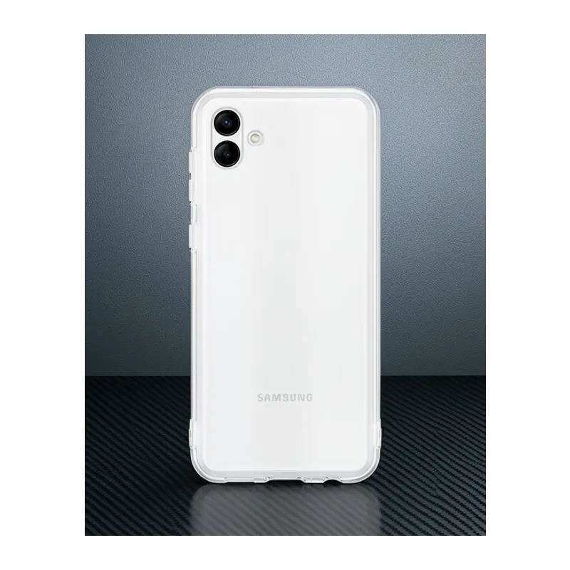 Samsung Galaxy A04 Kılıf Lüx Şeffaf Silikon