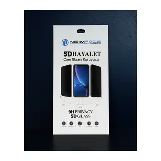 Samsung Galaxy A72 5D Hayalet Cam Ekran Koruyucu - Siyah
