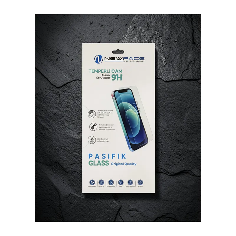 Samsung Galaxy J7 Prime Pasifik Cam Ekran Koruyucu - Şeffaf