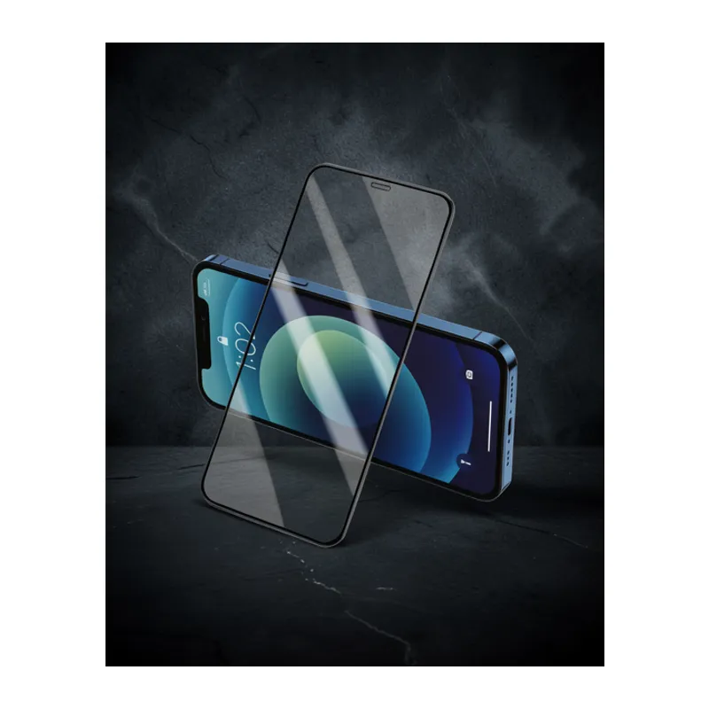 Apple İphone 7 Plus 3d Antistatik Cam Ekran Koruyucu - Siyah
