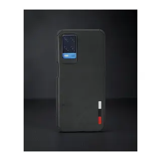Oppo A54 4g Kılıf Loop Deri Silikon - Siyah
