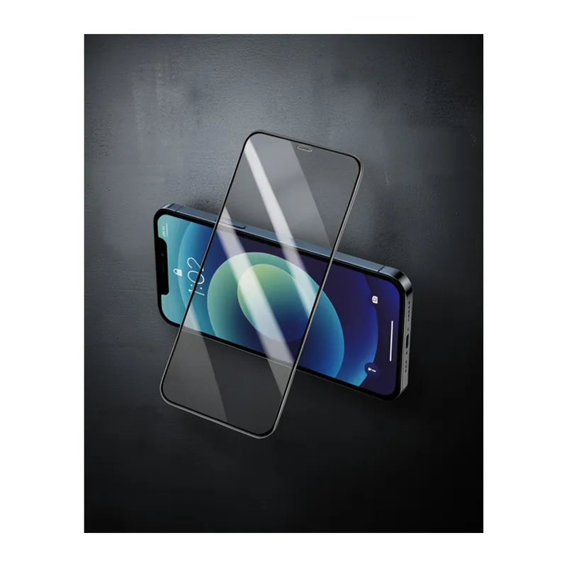 Samsung Galaxy A72 3D Antistatik Cam Ekran Koruyucu - Siyah