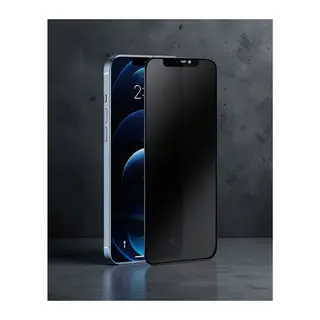 Samsung Galaxy A72 3D Antistatik Hayalet Cam Ekran Koruyucu - Siyah