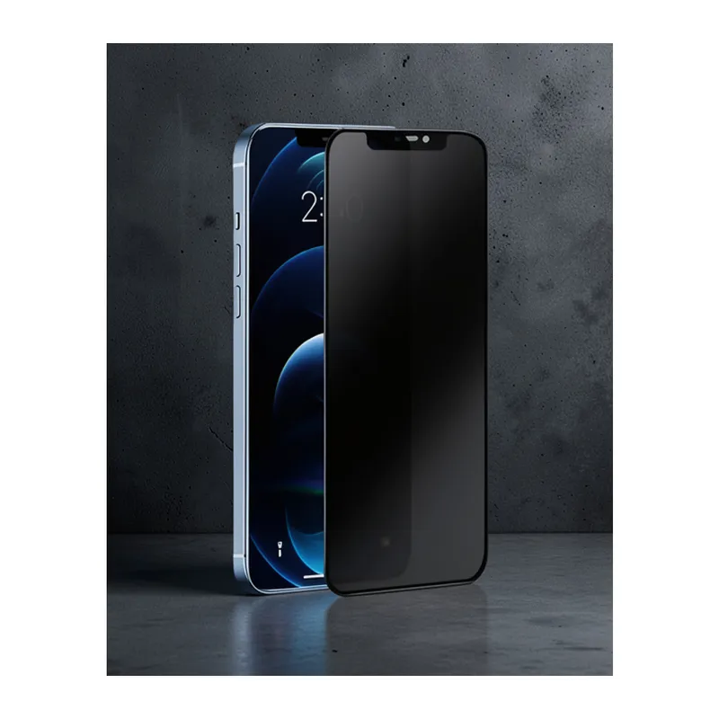 Samsung Galaxy A72 3D Antistatik Hayalet Cam Ekran Koruyucu - Siyah