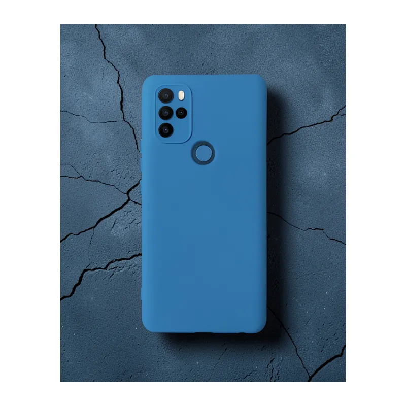 General Mobile Gm 21 Pro Kılıf Nano İçi Kadife Silikon - Mavi