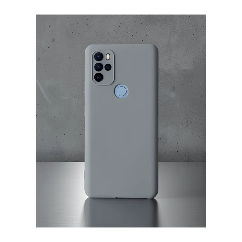 General Mobile Gm 21 Pro Kılıf Nano İçi Kadife Silikon - Gri