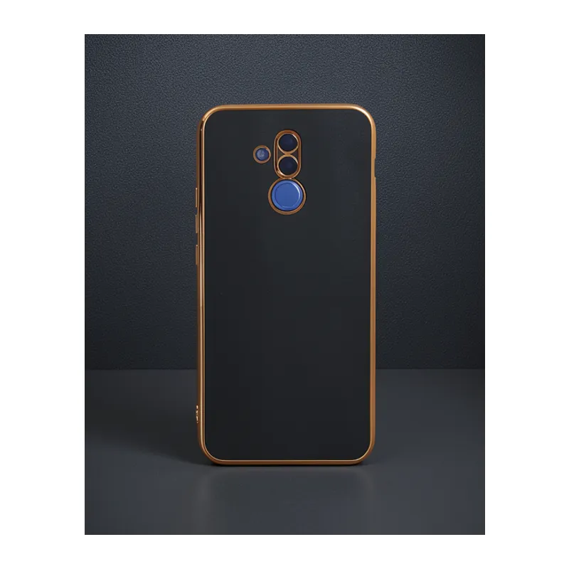 Huawei Mate 20 Lite Kılıf Volet Silikon - Siyah