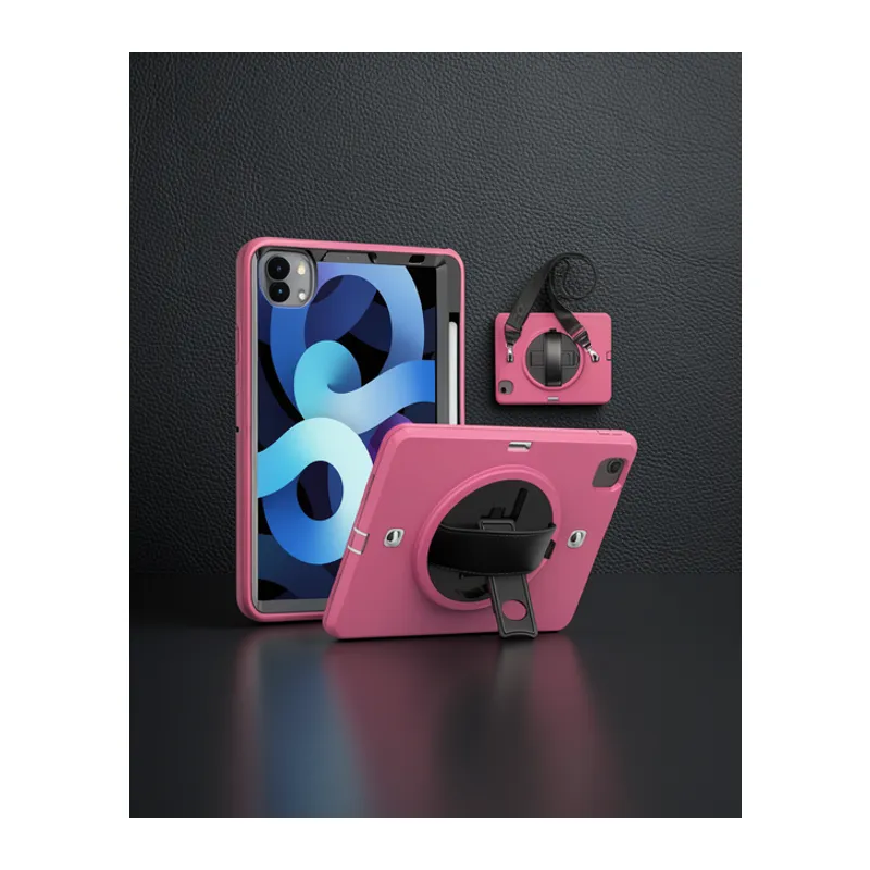 Apple İpad Pro 11 (2020) Kılıf Strap-c Otterbox Tablet Kapak - Pembe