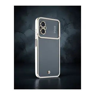 Xiaomi Poco M5 Kılıf Liva Lens Silikon - Beyaz