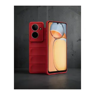 Xiaomi Redmi 13c Kılıf Optimum Silikon - Krem