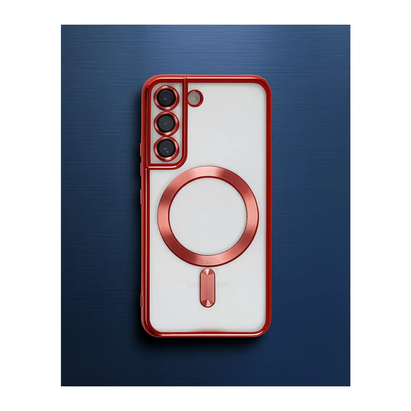 Samsung Galaxy S22 Kılıf Kross Magneticsafe - Kırmızı