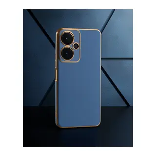 Vivo Y27 Kılıf Volet Silikon - Mavi