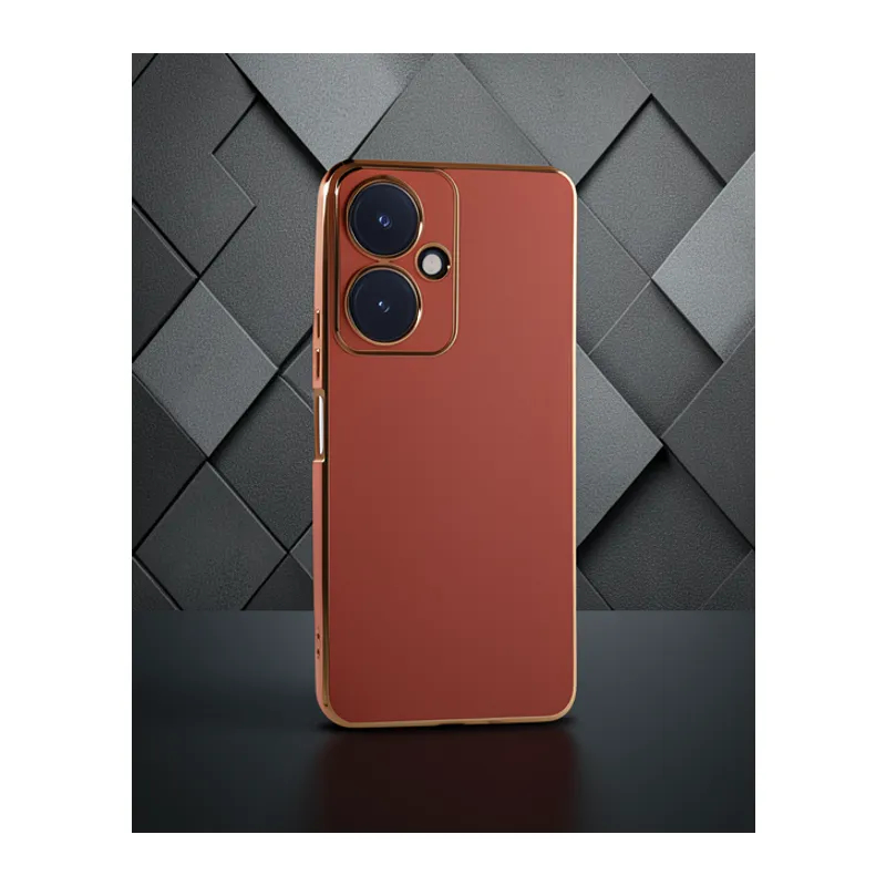 Vivo Y27 Kılıf Volet Silikon - Kırmızı