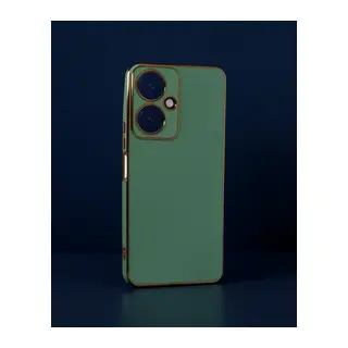 Vivo Y27 Kılıf Volet Silikon - Açık Yeşil