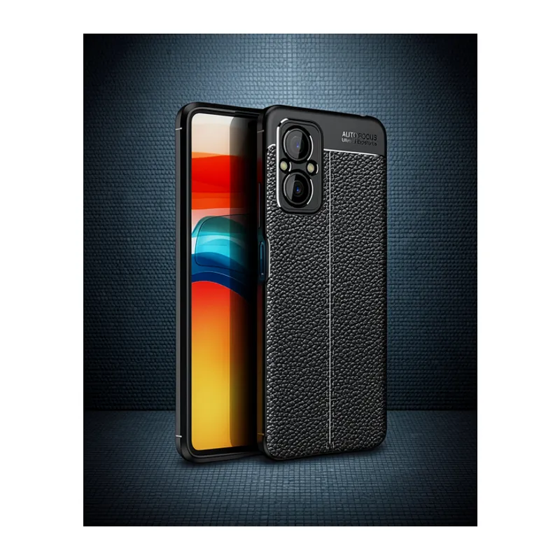 Xiaomi Poco M5 Kılıf Auto Focus Kapak - Siyah