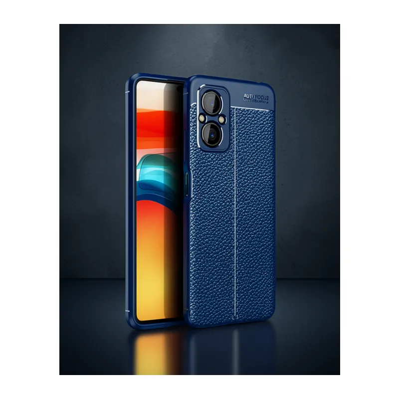 Xiaomi Poco M5 Kılıf Auto Focus Kapak - Lacivert