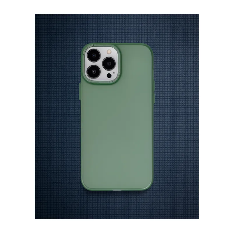 Apple İphone 13 Pro Kılıf Modos Metal Kapak - Koyu Yeşil