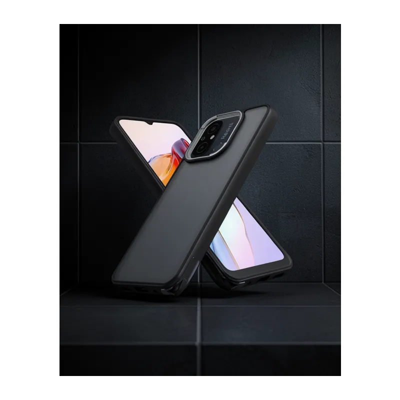 Xiaomi Redmi 12c Kılıf Elegant Kapak - Siyah