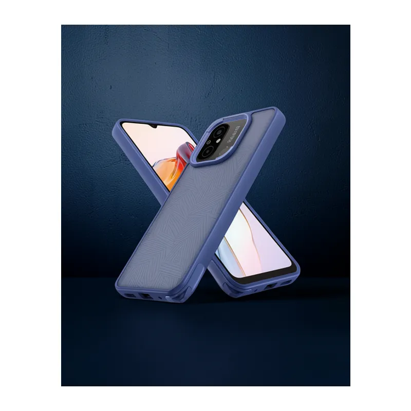Xiaomi Redmi 12c Kılıf Elegant Kapak - Açık Mavi