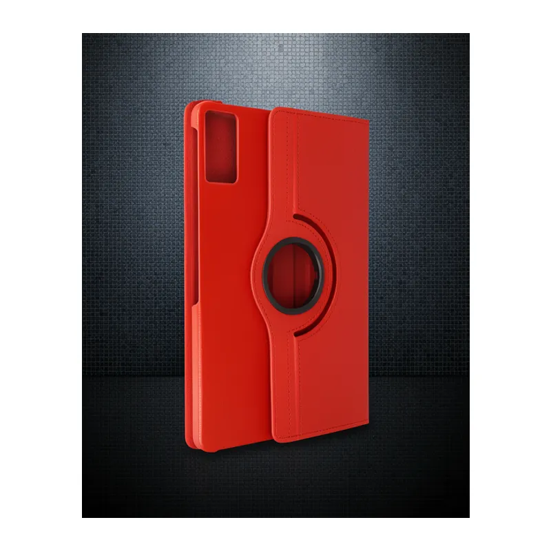 Xiaomi Redmi Pad Kılıf 360 Tablet Deri Kılıf - Kırmızı
