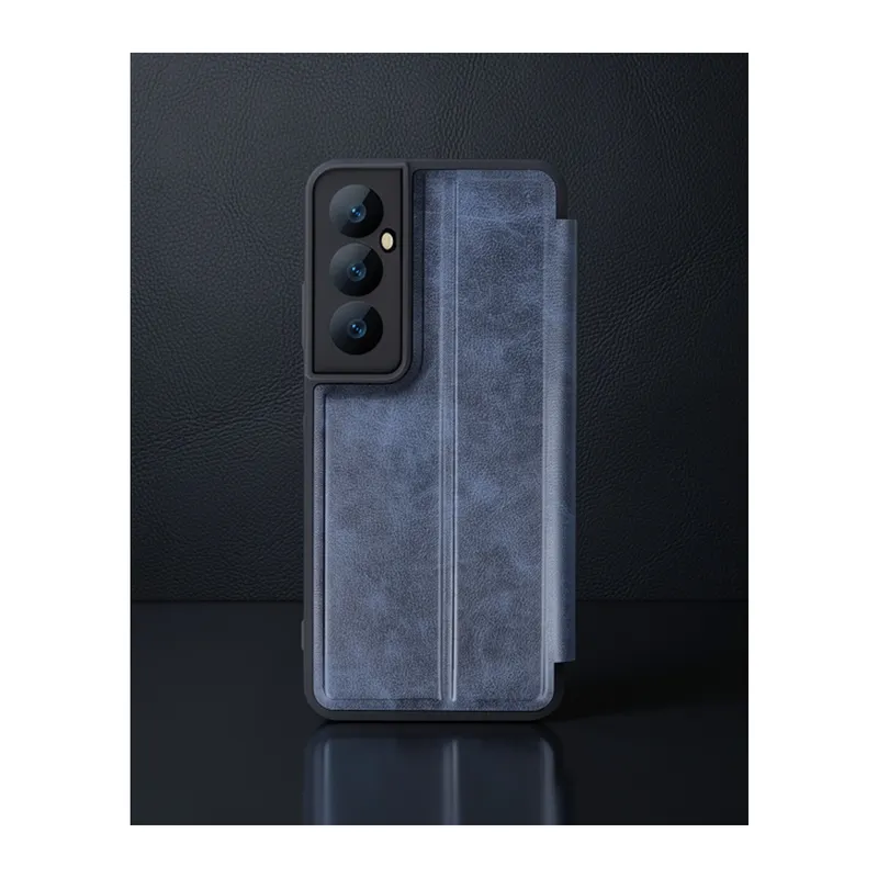 Realme C65 Kılıf Flip Cover - Lacivert