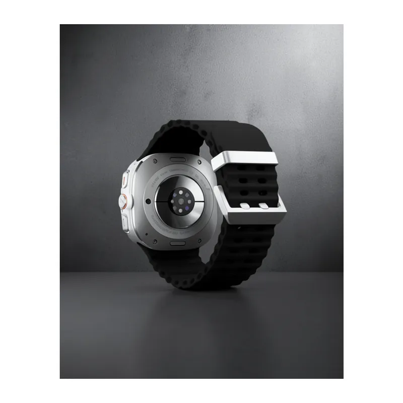 Samsung Watch 7 Ultra Kr417 Rug Silikon Kordon - Siyah