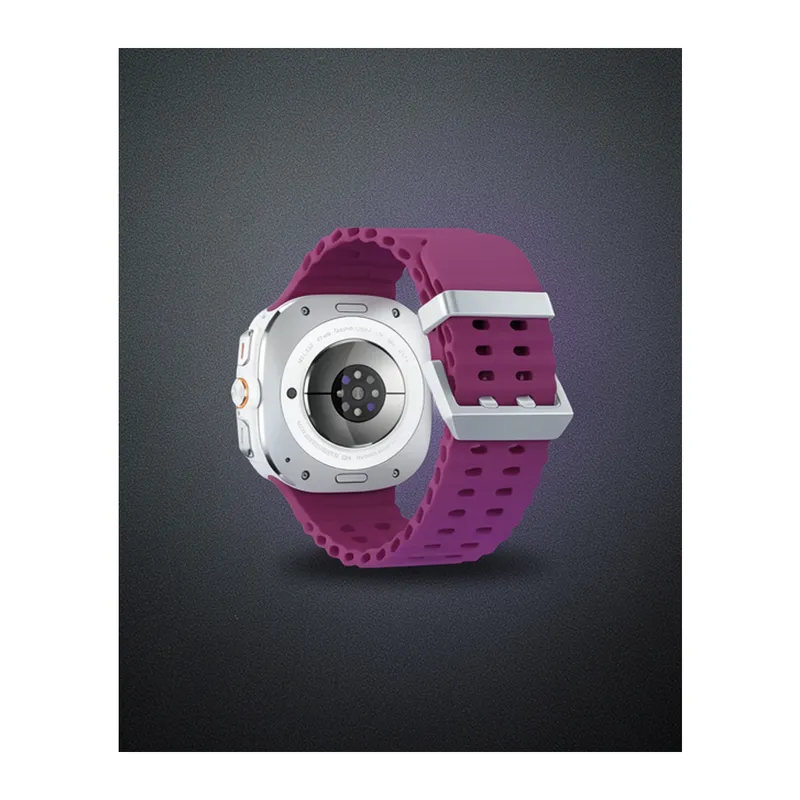 Samsung Watch 7 Ultra Kr417 Rug Silikon Kordon - Mor