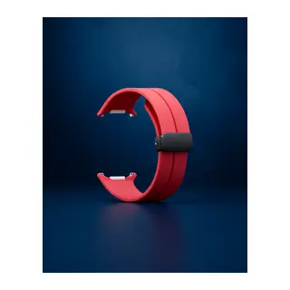 Watch 7 Ultra Kr418 Tender Silikon Kordon - Bordo