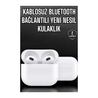 Bluetooth Kulaklık 3.Nesil Kablosuz Uzun Pil Ömrü Dokunmatik Kontrol